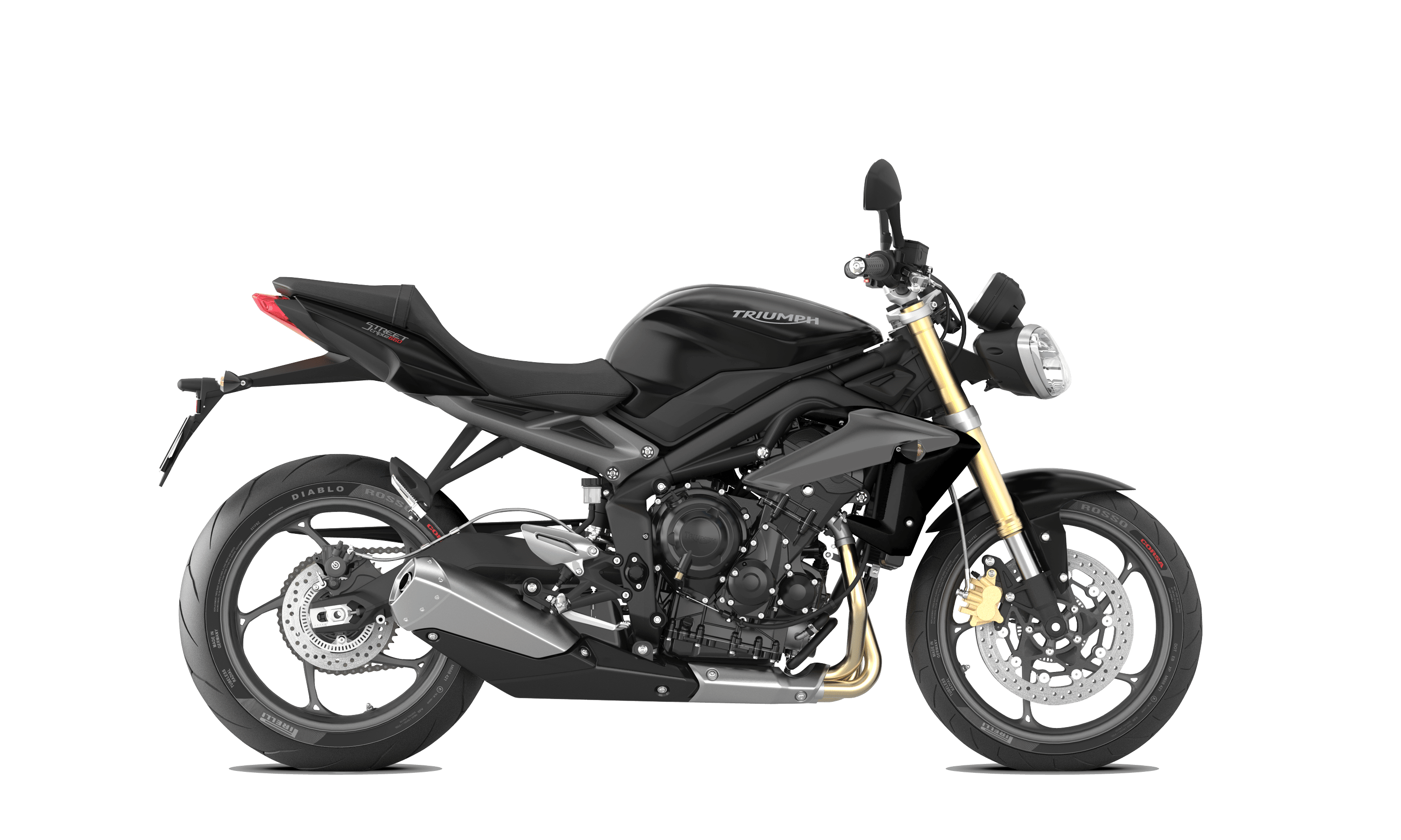 Triumph street triple r black phantom top